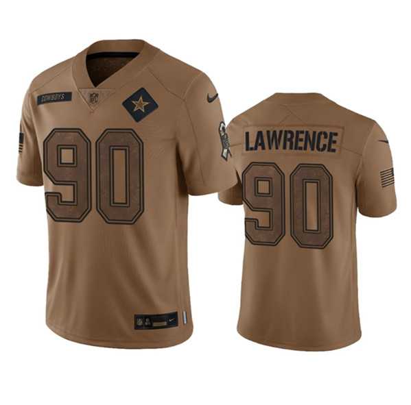Men's Dallas Cowboys #90 DeMarcus Lawrence 2023 Brown Salute To Service Limited Football Stitched Jersey Dyin,We sell and wholesale Men's Dallas Cowboys #90 DeMarcus Lawrence 2023 Brown Salute To Service Limited Football Stitched Jersey Dyin on line form chian!